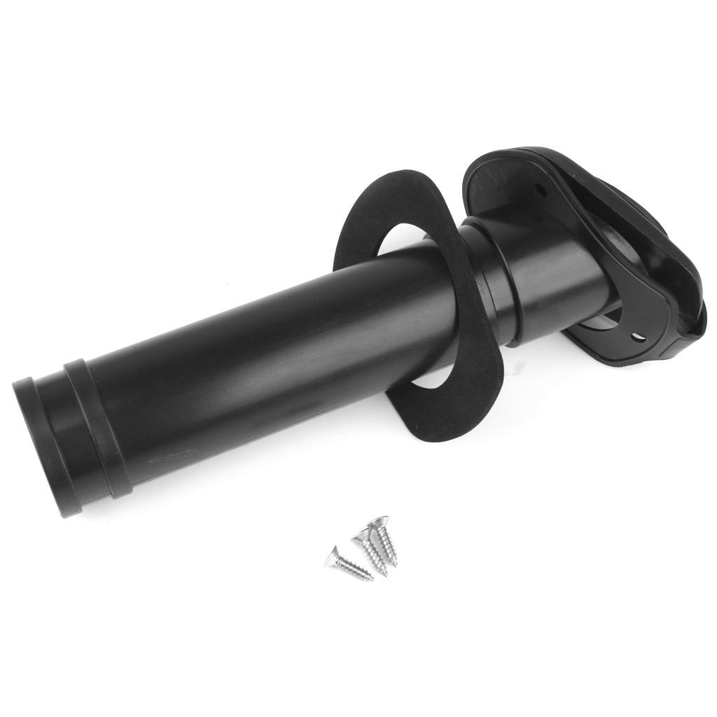 360 Degree Flush Mount Fishing Rod Holder & Gasket Cap for Canoe Boat Kayak