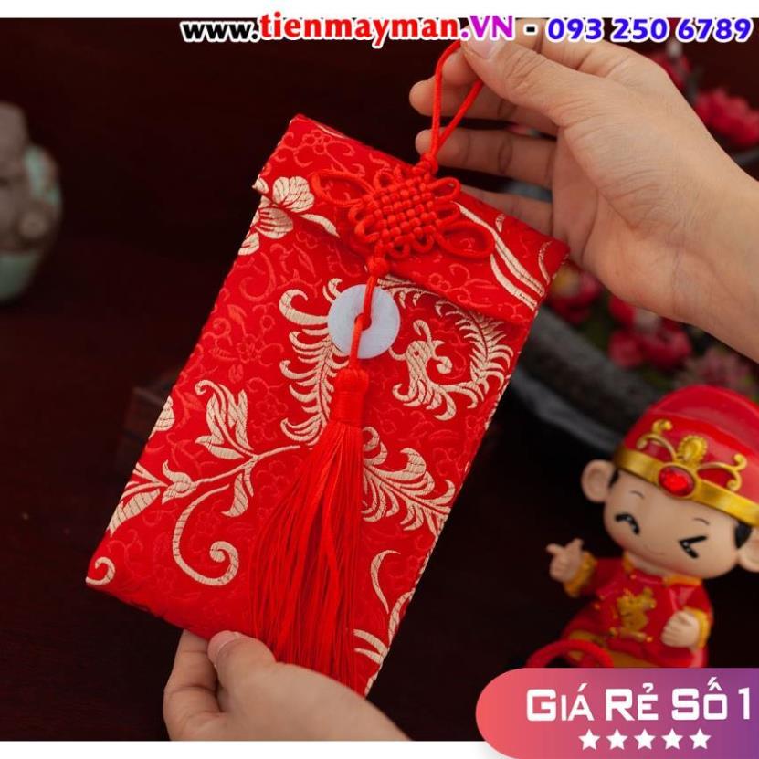 SẴN HÀNG COMBO 10 Bao Lì Xì Vải Gấm Lì Xì Tết Nhiều Hoa Văn Cao cấp Ngày Tết,Cưới Hỏi, Nạp Tài