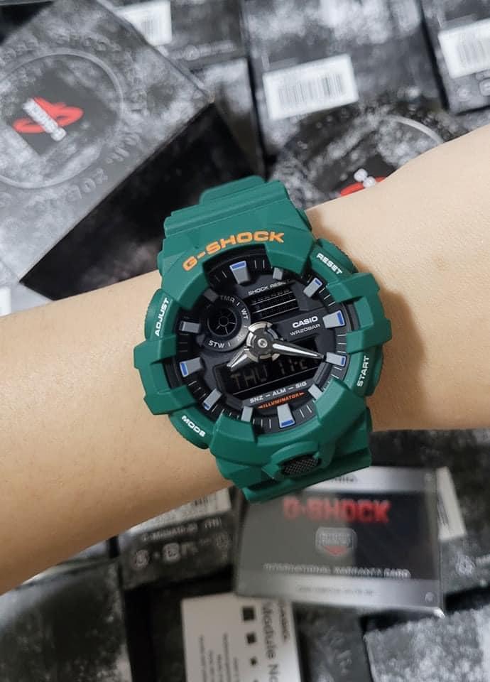 Đồng Hồ Nam Dây Nhựa Casio G-Shock GA-700SC-3ADR  | GA-700SC-3A