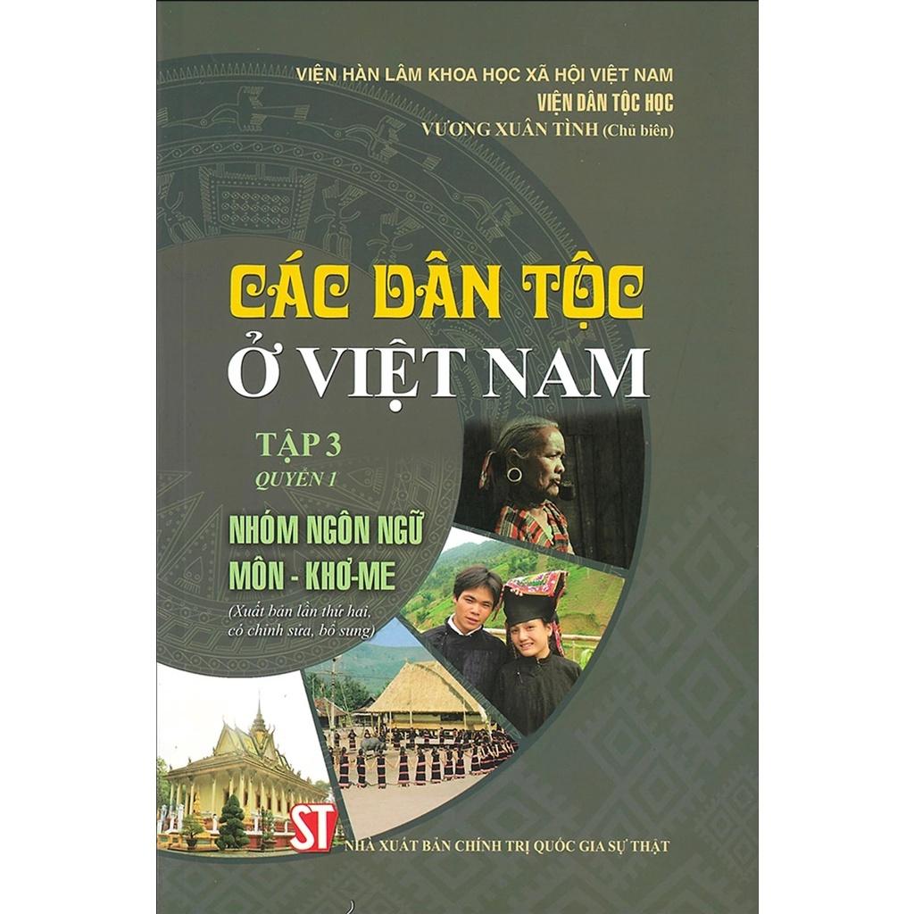 Hình ảnh Sách - Combo Bộ 6 Cuốn: Các Dân Tộc Ở Việt Nam