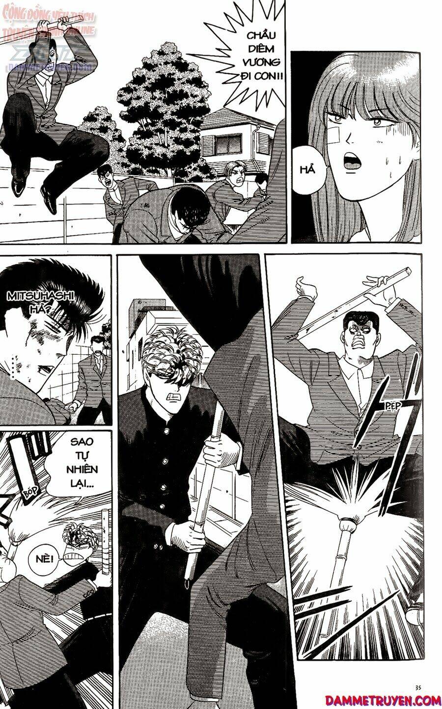 kyou kara ore wa - cặp bài trùng chapter 210 14