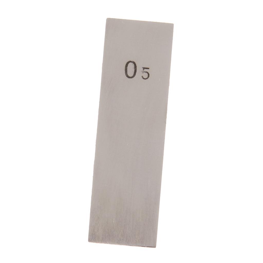 Single Block Gauge Measure Gage, High-velocity Steel Material, Length Standard Measuring Tool