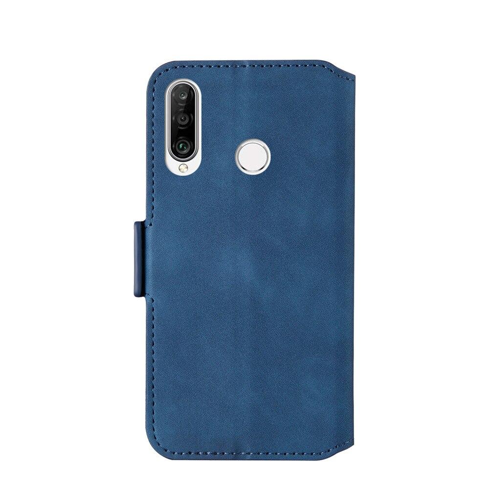 Bao Da Nắp Gập Có Ngăn Đựng Thẻ Cho Huawei P20 P30 Lite