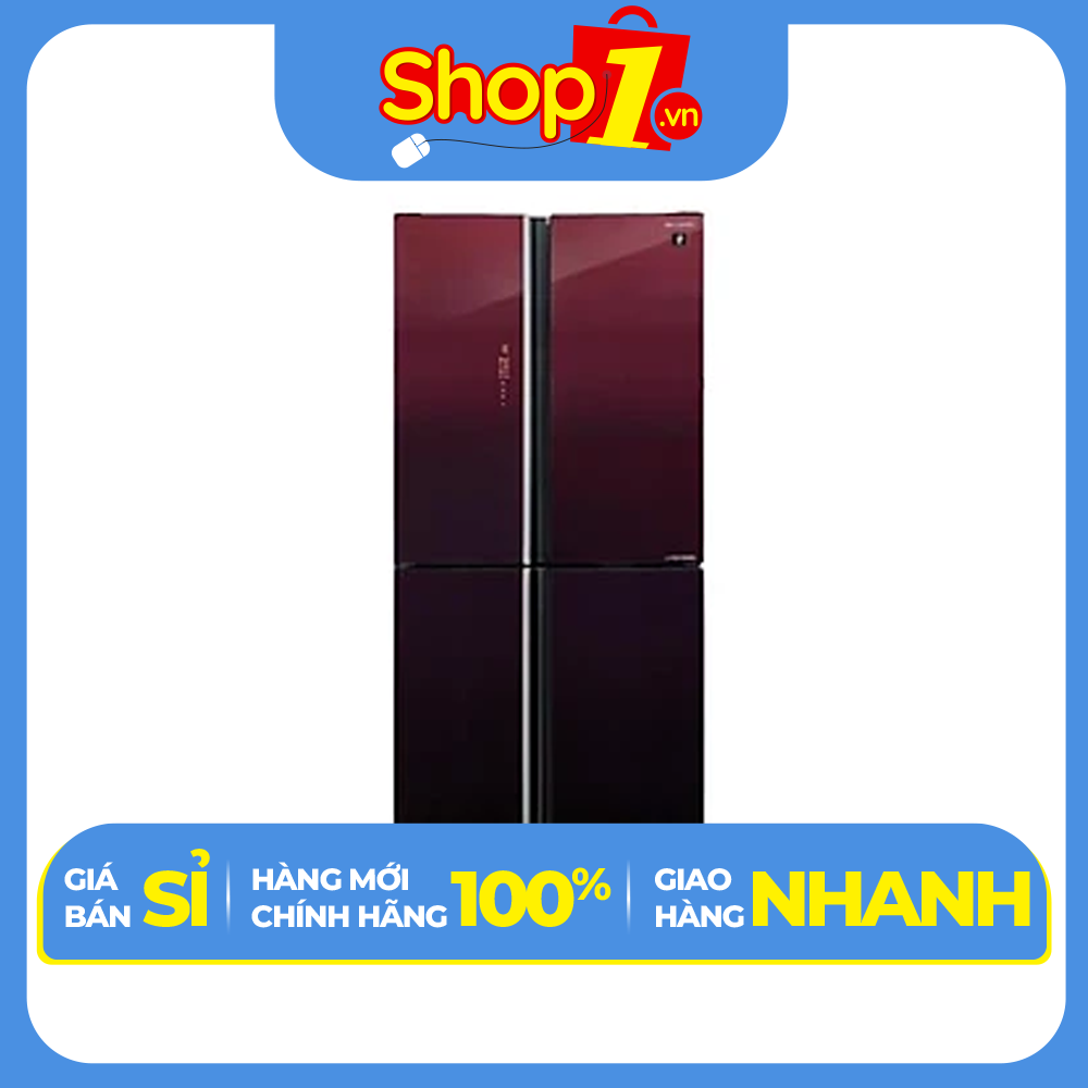 Tủ lạnh Sharp Inverter 525 lít SJ-FXP600VG-MR - Hàng Chính Hãng - Chỉ Giao HCM