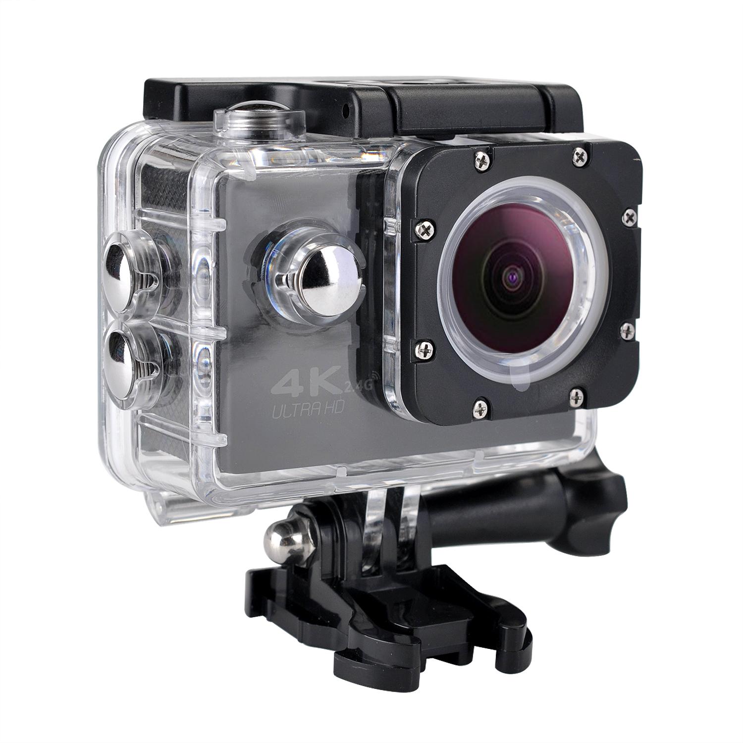 Camera hành động 4K HD Máy quay WiFi với điều khiển từ xa Deportiva 2 inch Máy ảnh thể thao chống nước 16MP 1080p Máy ảnh mini