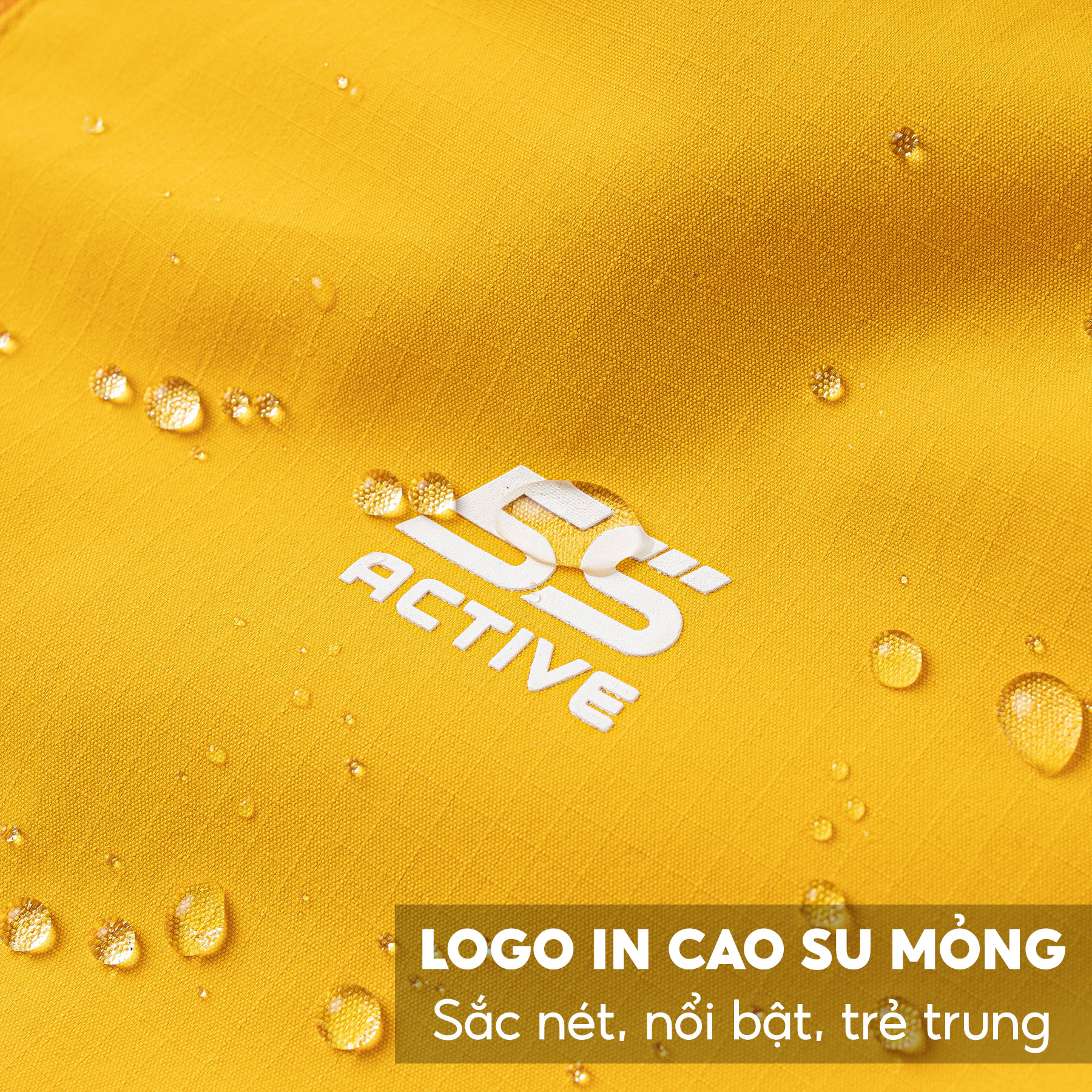 Áo Khoác Gió Thể Thao Nam 5S ACTIVE, Giữ Ấm, Chống Bụi, Trượt Nước, Phối Màu Phong Cách, Năng Động