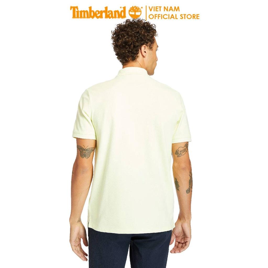 Áo Thun Polo Nam Có Cổ reg LUMINARY GRE Màu Xanh Mint Timberland TB0A2EGRLG