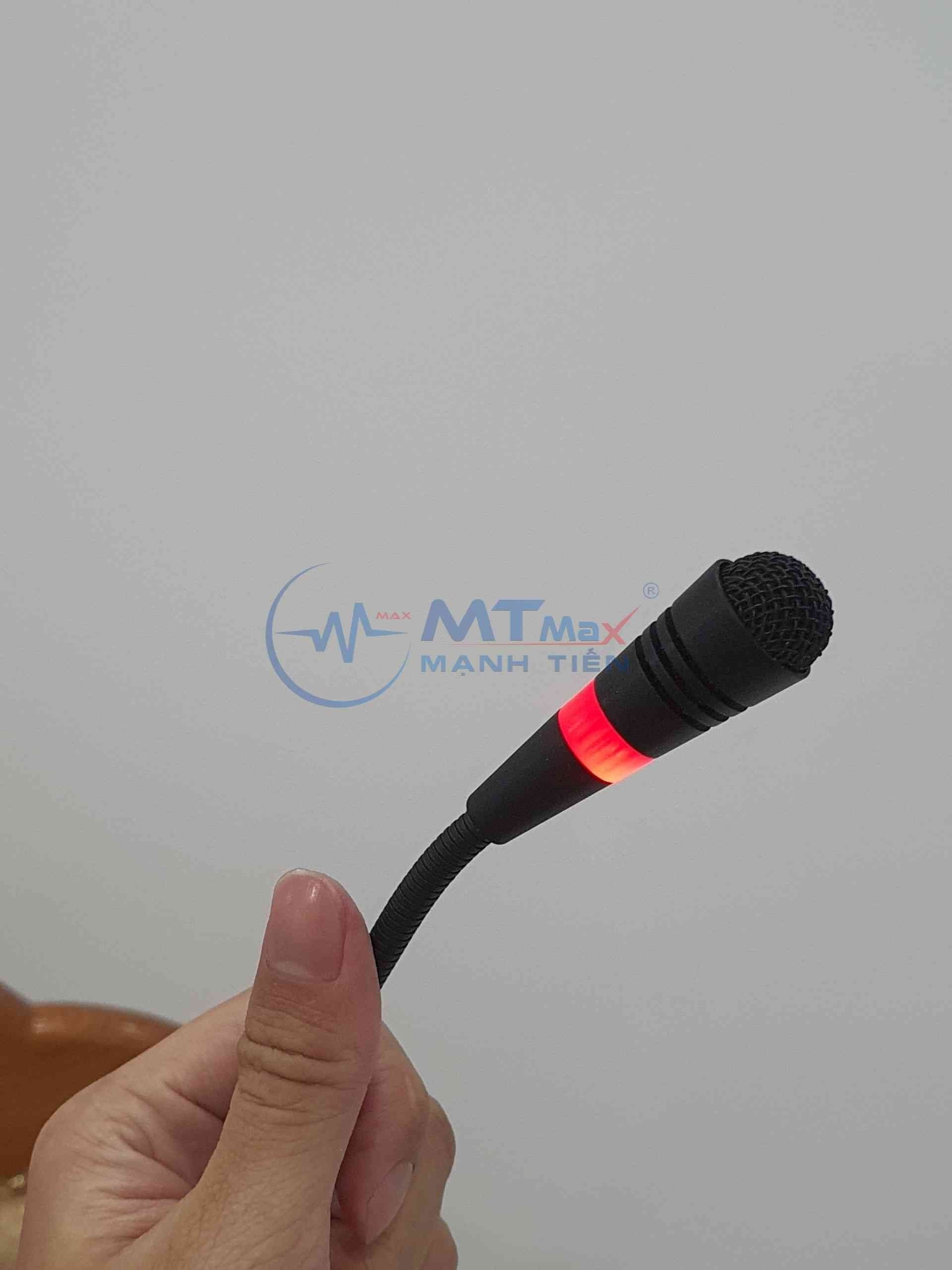 Micro cổ ngỗng Shupu EDM 78A – Micro cho phòng họp, hội nghị Mic cao 60cm dây dài 8m