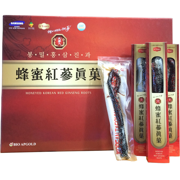 Hồng Sâm Củ Mật Ong Honeyed Korean Red Ginseng Roots 200g