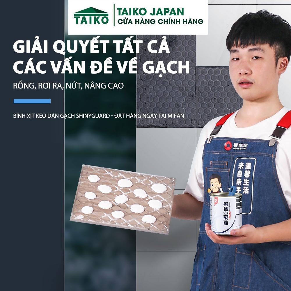 Bình Xịt Keo Dán Gạch Men Shiny Guard Cao Cấp 400g TAIKOMI- Dính Siêu Chắc, Chịu Tải 80kg - Dán Gạch Tường, Sàn