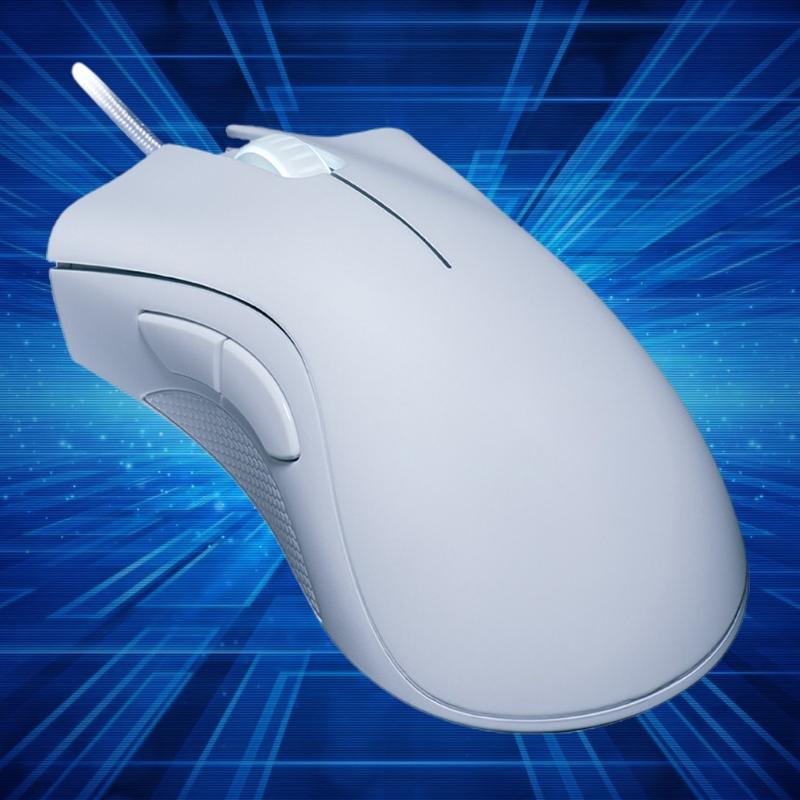 Chuột Chơi Game Có Dây Cảm Biến Quang Học 6400DPI 5 Nút Chuột Cho Laptop Game Thủ