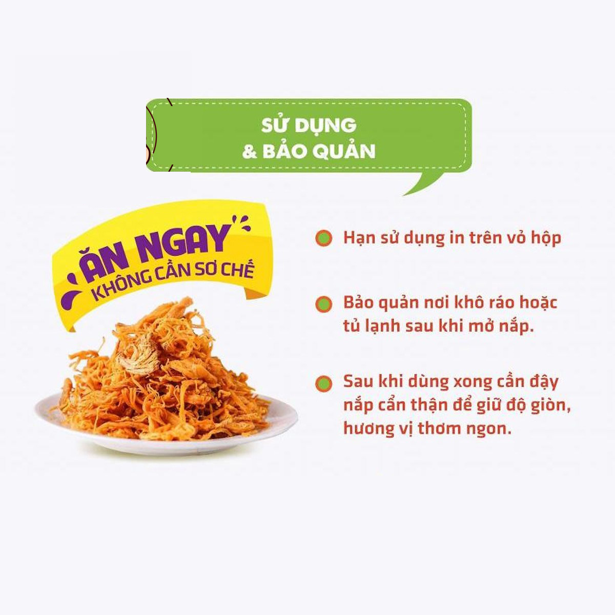 Khô gà lá chanh loại đặc biệt thương hiệu Nàng Khô