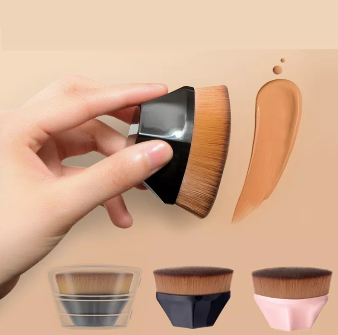 Cọ trang điểm, Cọ Kem Nền HIDATI Kèm Hộp Đựng Cọ Đánh Nền Cao Cấp