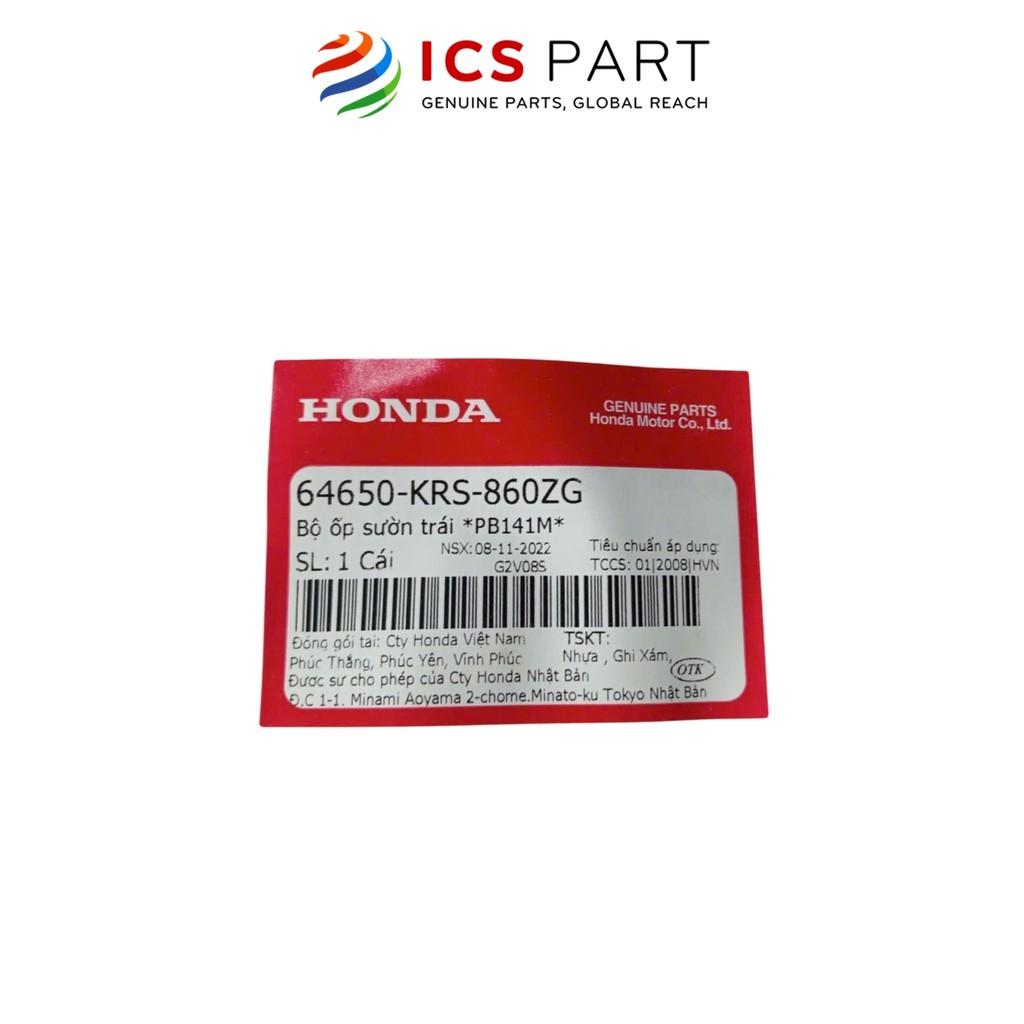 Bộ Ốp Sườn Trái Pb141M HONDA Wave Alpha Màu Xanh ngọc (64650KRS860ZG)