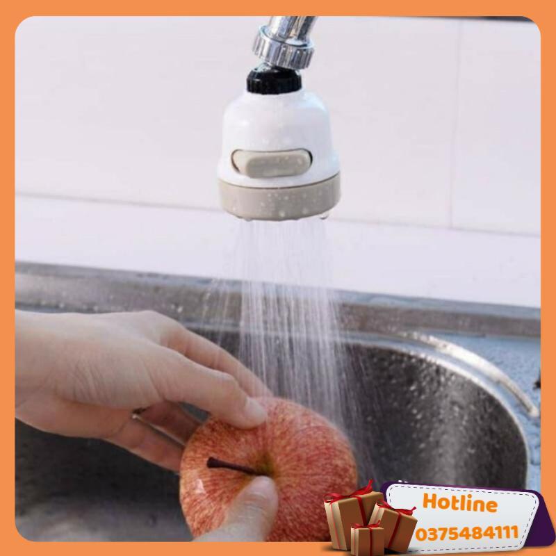 Đầu Vòi Rửa Chén Bát Tăng Áp, Điều Hướng Xoay 360 Độ, 3 Chế Độ, Tiết Kiệm Nước - Hàng Loại 1