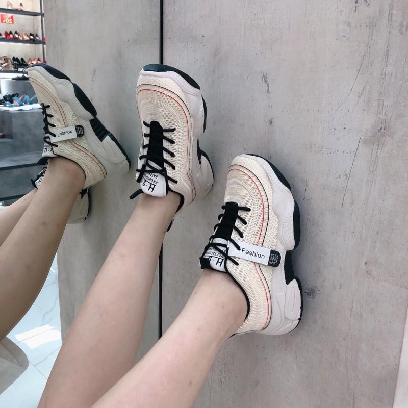 Min's Shoes - Giày Thể Thao Đế Chunky TT111 Kem