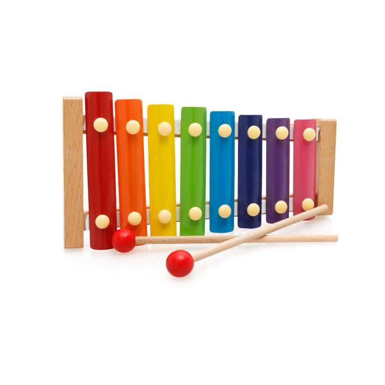 Đàn Xylophone 8 Thanh  HCM   Âm thanh hay,màu sắc đẹp, bé làm quen với âm nhạc.