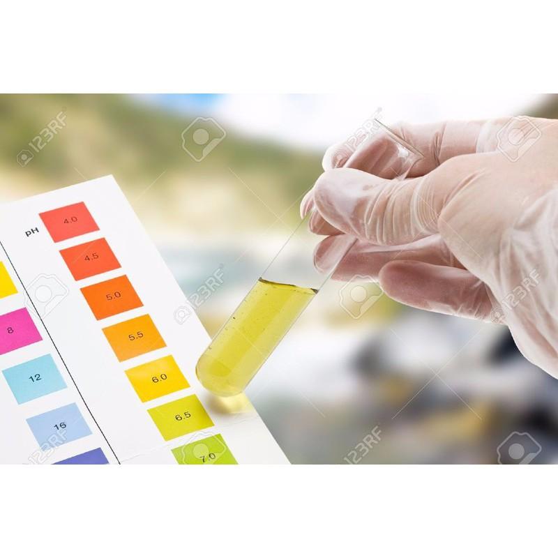 Giấy Quỳ Tím Đo Độ pH Của Nước Từ 1-14