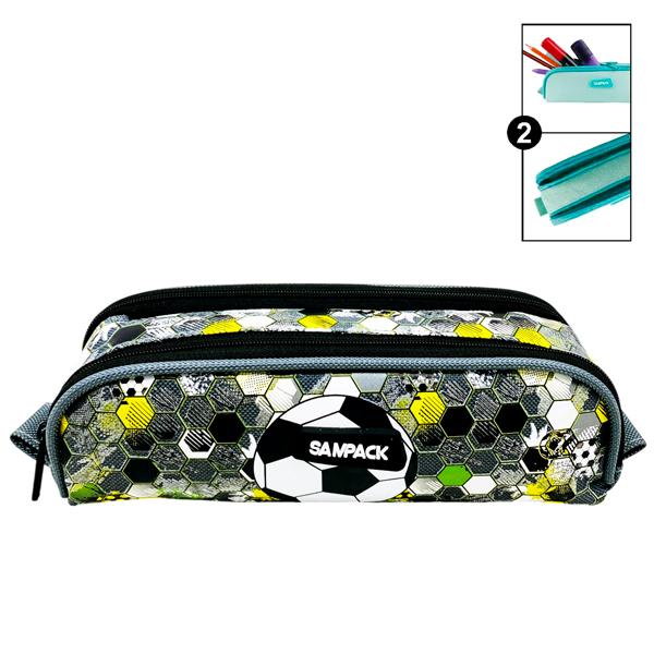 Bóp Viết Vải Hai Ngăn Hoạt Hình - MP SA021 - Mẫu 2