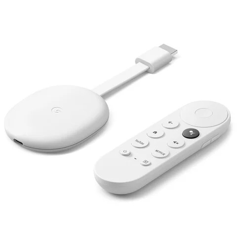 Google Chromecast kèm Google TV, chất lượng 4K, hỗ trợ tiếng Việt