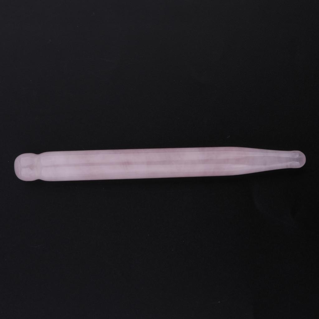 Jade Gua Sha Scraping Massage Stick Roller - High Quality Jade Guasha Pen Board - Tool for SPA Acupuncture Therapi Trigger Point Treatment on Face