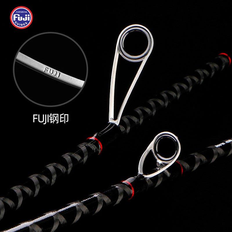 Cần câu cá - Cần câu lure máy đứng và ngang cao cấp Scorpion khoen FUJI mã CM16