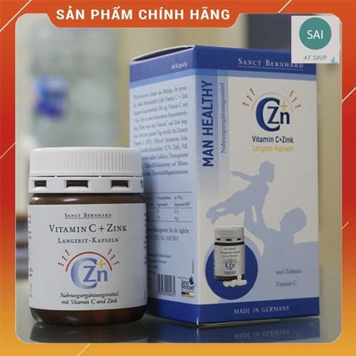 VITAMIN C+Zink - Giúp tăng cường sức khỏe, tăng cường sinh lực nam giới, giảm lão hóa