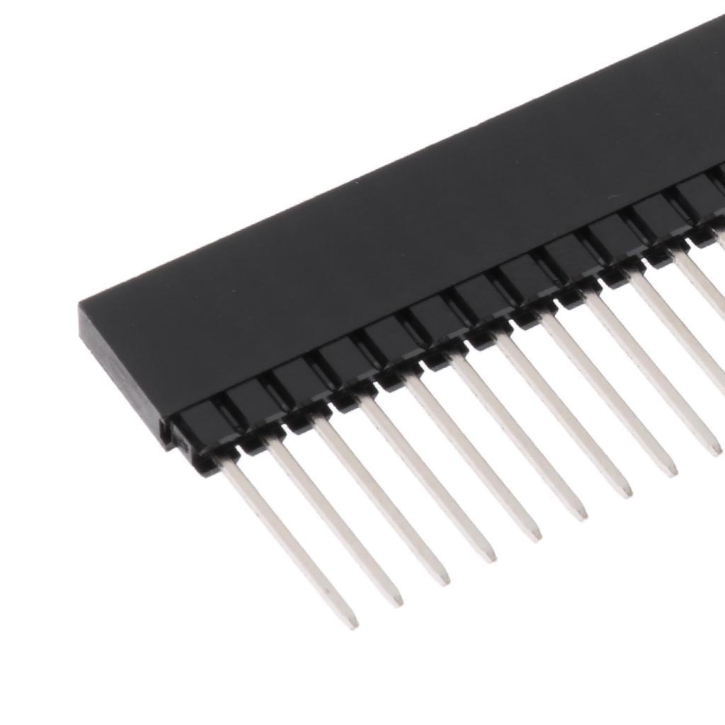 High Quality 10Pcs 2.54mm 40Pin Female Pin Header Connector for
