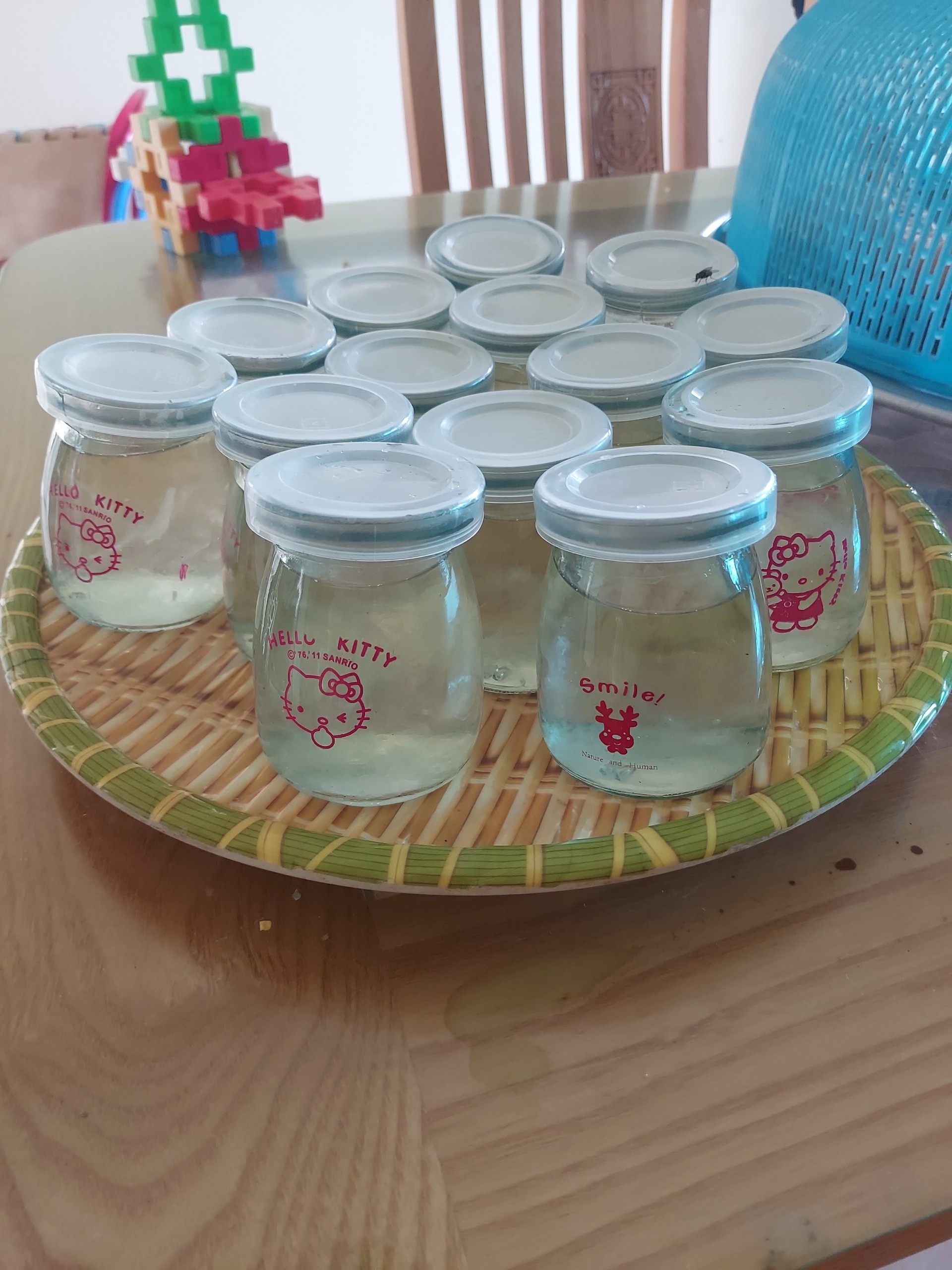 Hũ đựng sữa chua, chưng yến set 12 hũ 100ml