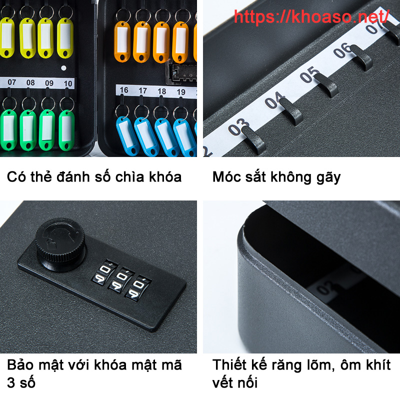 Hộp đựng khóa 20 chìa