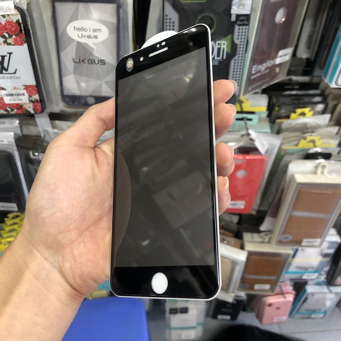 Tấm dán cường lực full màn hình chống nhìn trộm dành cho iPhone 8 Plus