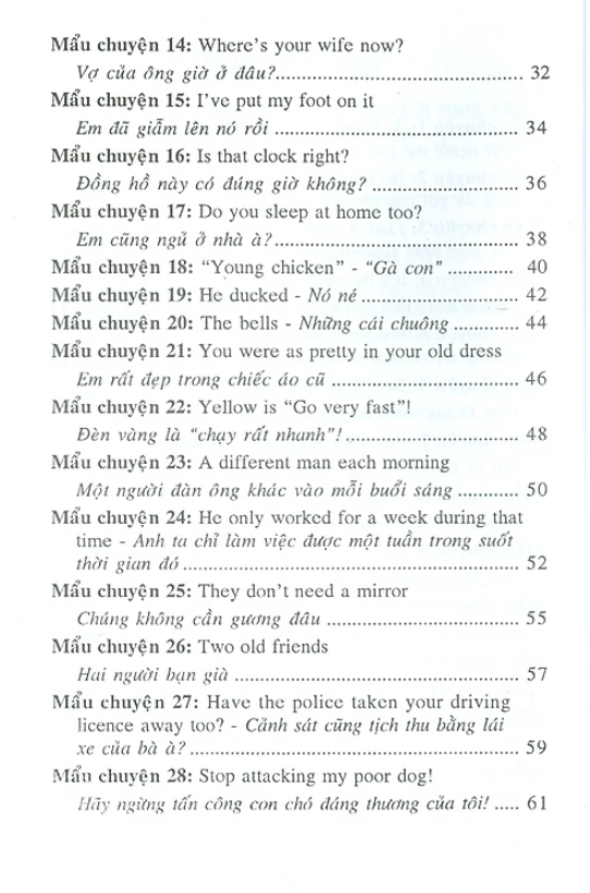 Học Tiếng Anh Qua 90 Mẩu Chuyện Cười Song Ngữ Anh - Việt (Trình Độ Nâng Cao)