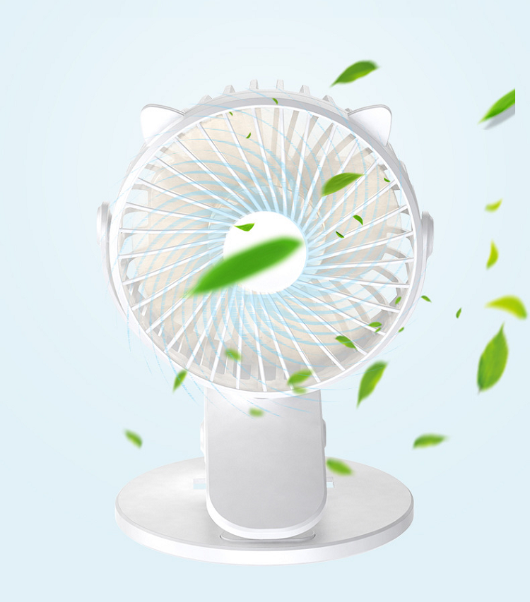 Quạt Mini Có Kẹp Xoay 360 Mang Theo Bên Mình