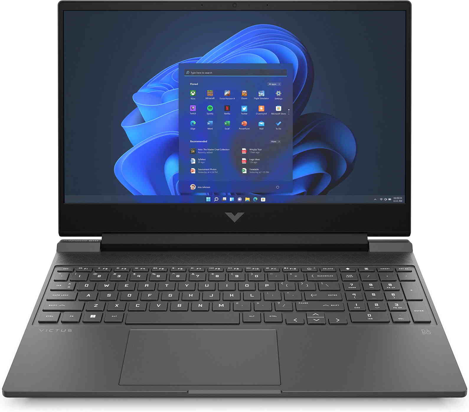 Laptop HP Victus 15-fa0110TX (7C0R3PA) (i7-12700H | 8GB | 512GB | GeForce RTX 3050 4GB | 15.6' FHD 144Hz | Win 11) - Hàng Chính Hãng