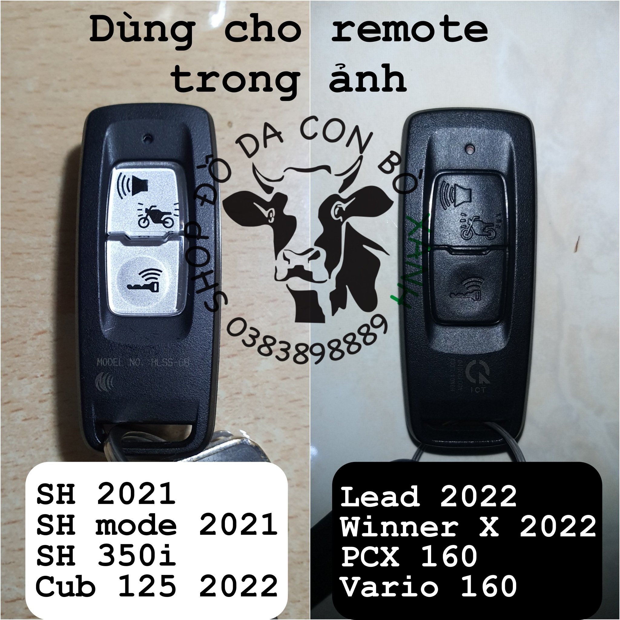 Bao Da Ép Phom Honda SH 2021, SH 2022, SH 350i, SH Mode, Lead, Cub, Winner X 2022, PCX 160, Vario 160