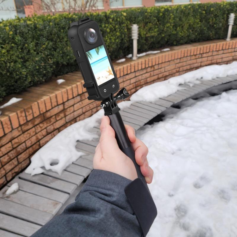 Khung Bảo Vệ Lồng Cho Insta 360 X3 Camera Hành Động Thể Thao Toàn Cảnh Bảo Vệ Toàn Diện Ốp Lưng Chống Sốc Mịn Khung Bảo Vệ