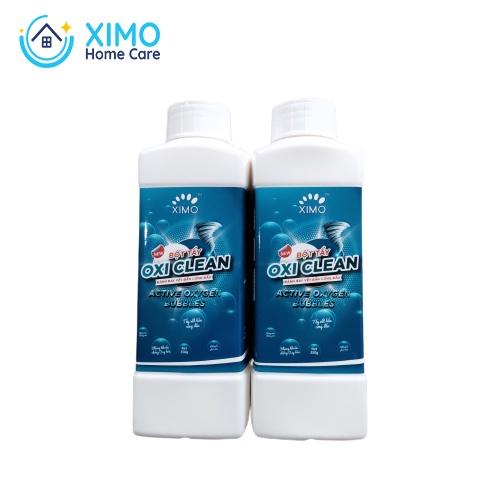 Combo 2 chai bột tẩy vết bẩn đa năng Oxi Clean Ximo Home đánh bay các loại vết ố bẩn cứng đầu