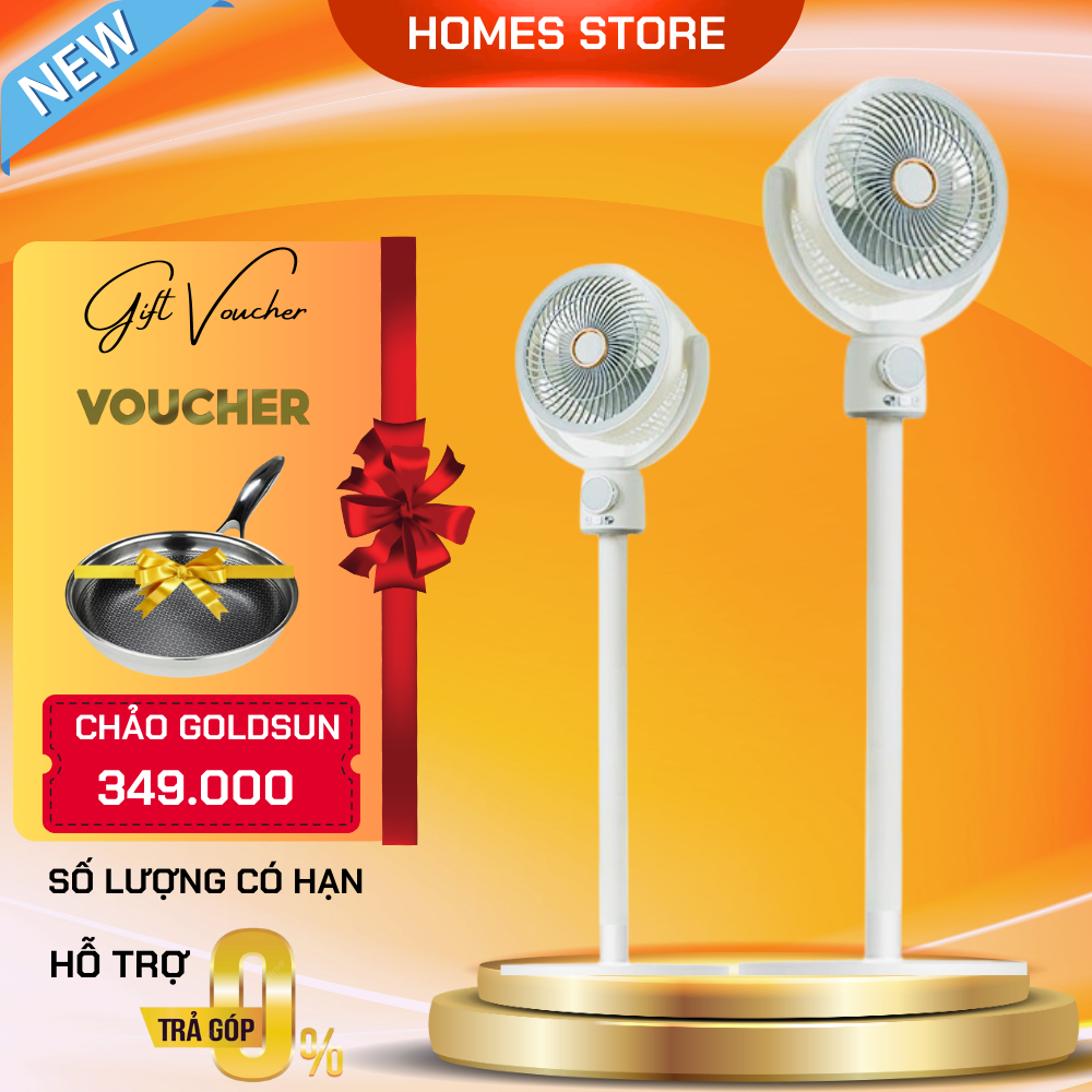 Quạt Tích Điện Mi - Lux F188 Đối Lưu Không Khí Thế Hệ Mới Pin 8000Mah Tích Điện 20 - 60 Giờ Gồm 4 Cấp Độ Giótích Hợp Đèn Ngủ - Hàng Chính Hãng - Trắng