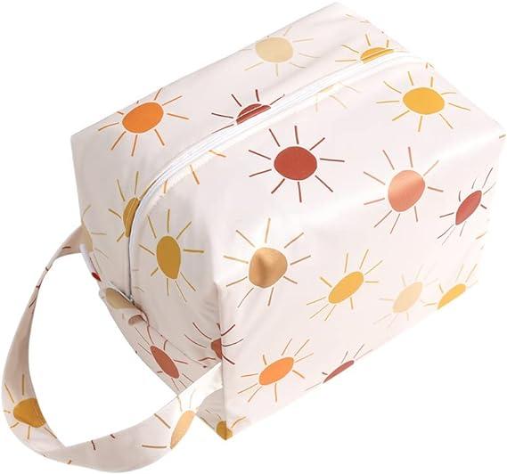 Túi ướt tã cho bé - Túi treo tã không thấm nước, xe đẩy có thể giặt, túi tã