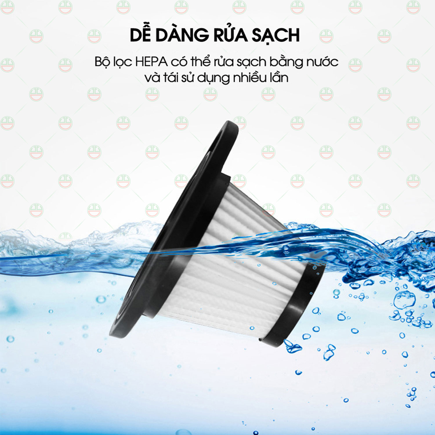 Máy Hút Bụi Mini Cầm Tay Không Dây KhoNCC Hàng Chính Hãng - Hút Mọi Ngóc Ngách Vệ Sinh Sạch Sẽ Oto Xe Hơi Của Bạn - KLM-MHBCTOBW
