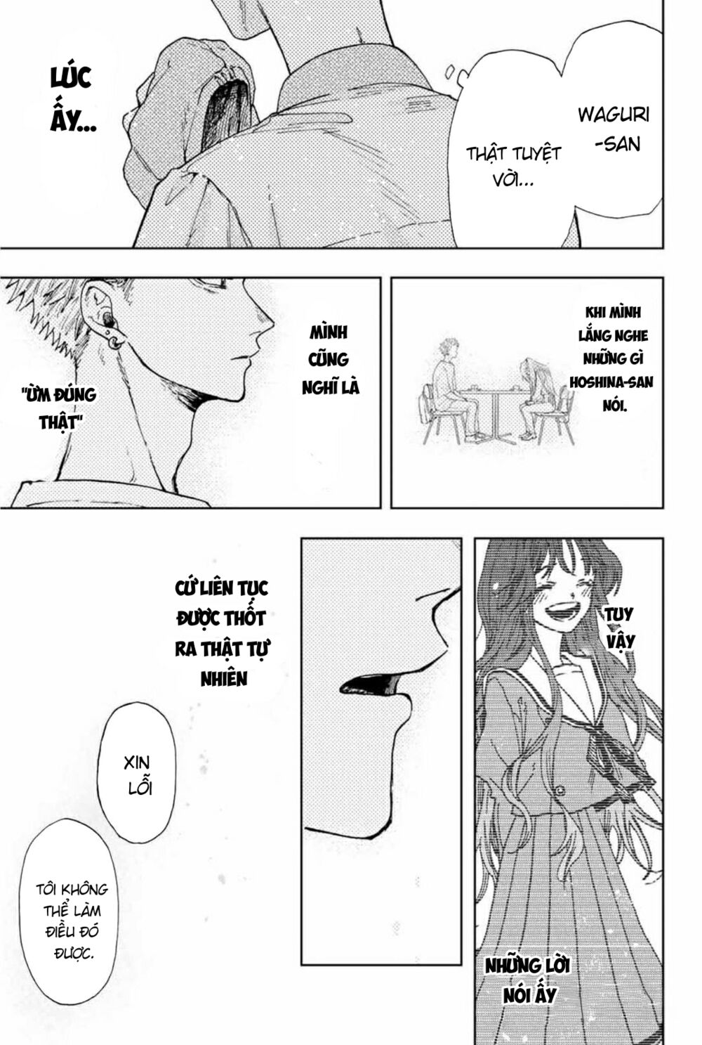 the fragrant flower blooms with dignity - kaoru hana wa rin to saku chapter 9 13