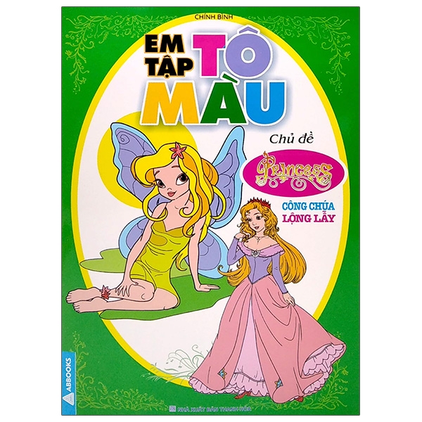 Em Tập Tô Màu - Chủ Đề Công Chúa Lộng Lẫy
