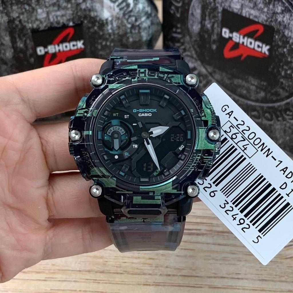 Đồng Hồ Nam Dây Nhựa  G-Shock GA-2200NN-1A | GA-2200NN-1ADR
