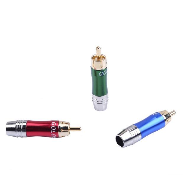 Đầu cắm âm thanh mạ vàng RCA cao cấp - Đầu Hoa Sen