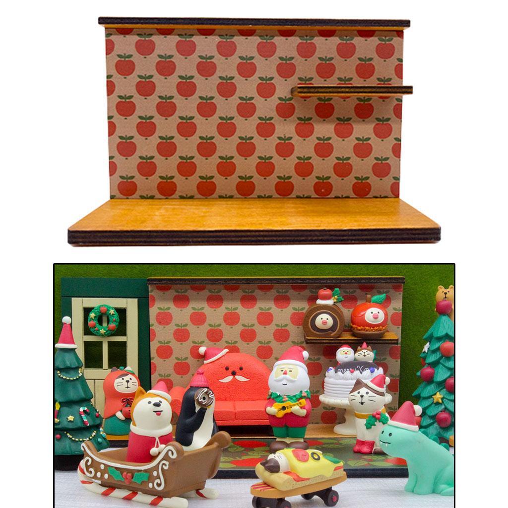 Dollhouse Wooden  Background Board  Style 1