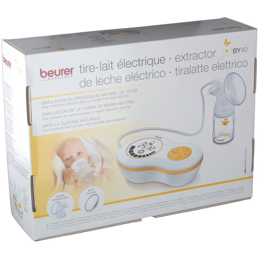 Máy hút sữa điện đơn Beurer BY40