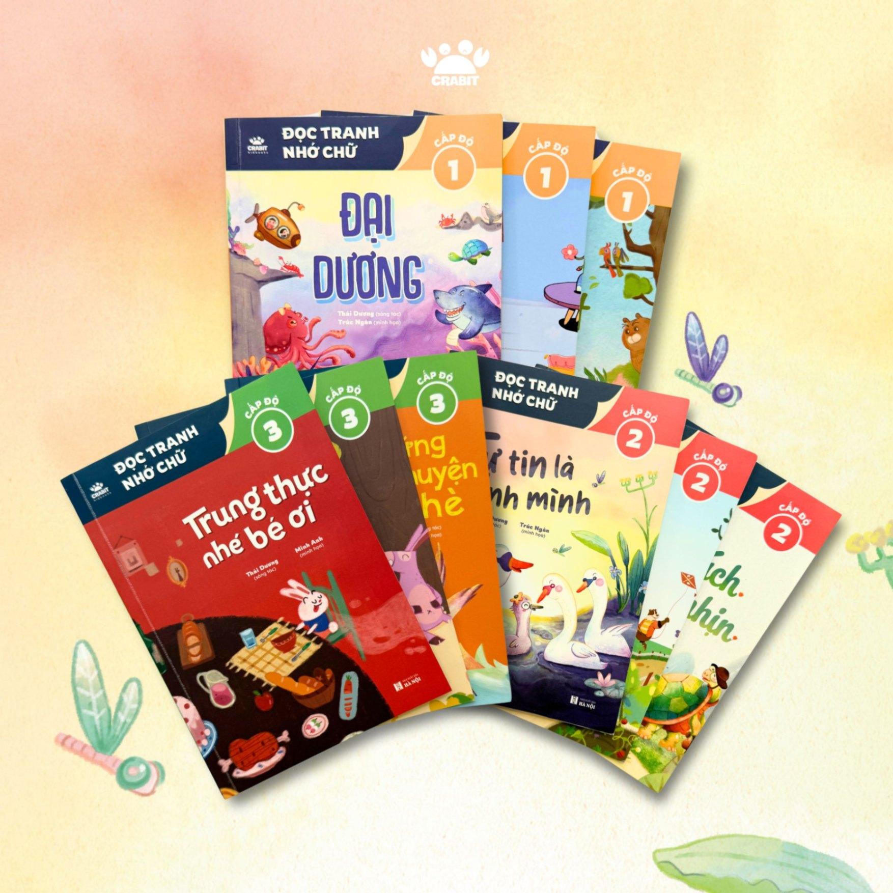 Sách - Boxset Đọc Tranh Nhớ Chữ - Bé Vui Học Đọc (Bộ 9 Cuốn)