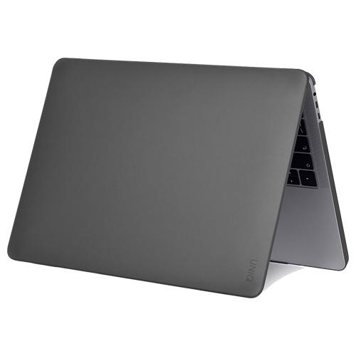 HÀNG CHÍNH HÃNG - Ốp dành cho Macbook UNIQ Husk Pro Claro Dành Cho Macbook Pro 13 (2020/M1) Trong Mờ Tối Giản Mịn Nhẹ Đẹp