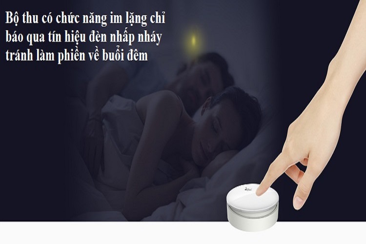 Chuông cửa không dây, không dùng pin, chống nước cao Linbell G3