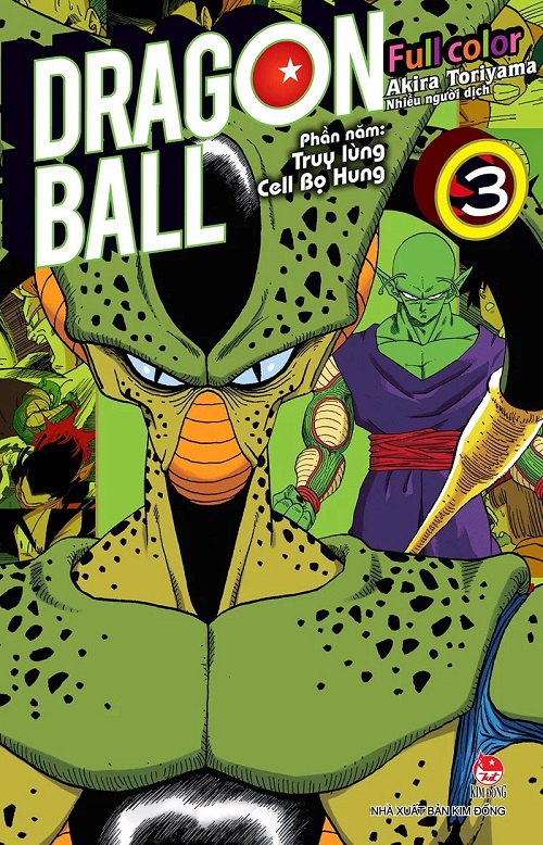 Sách - Dragon Ball Full Color - Phần năm: Truy lùng Cell Bọ Hung - Tập 3
